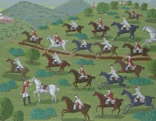 Oscar de Mejo - Red Coats at Monticello