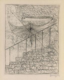 Oscar Dominguez - Amy Bakaloff,  Sombre est noir , Paris, 1945