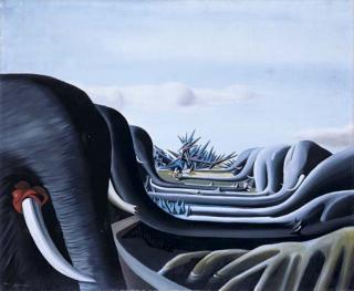 Óscar Domínguez - Cementerio de Elefantes (Bosque de Elefantes)