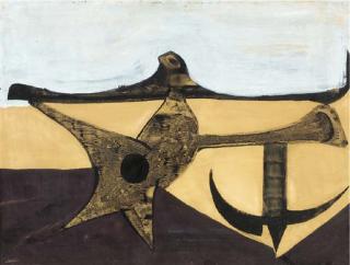 Oscar Dominguez - Composition abstraite