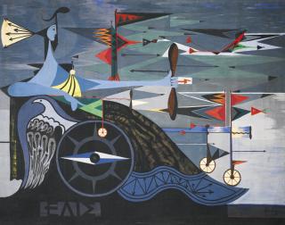 Oscar Dominguez - Eolo (Aeolus)