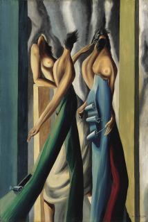 Óscar Domínguez - Femmes aux boîtes de sardines (Deux couples)