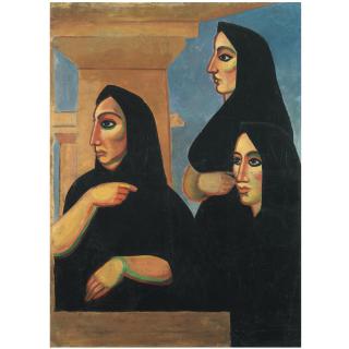 Oscar Domínguez - Las Tres Gracias (The Three Graces)