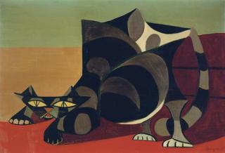 Óscar Domínguez - Le Chat