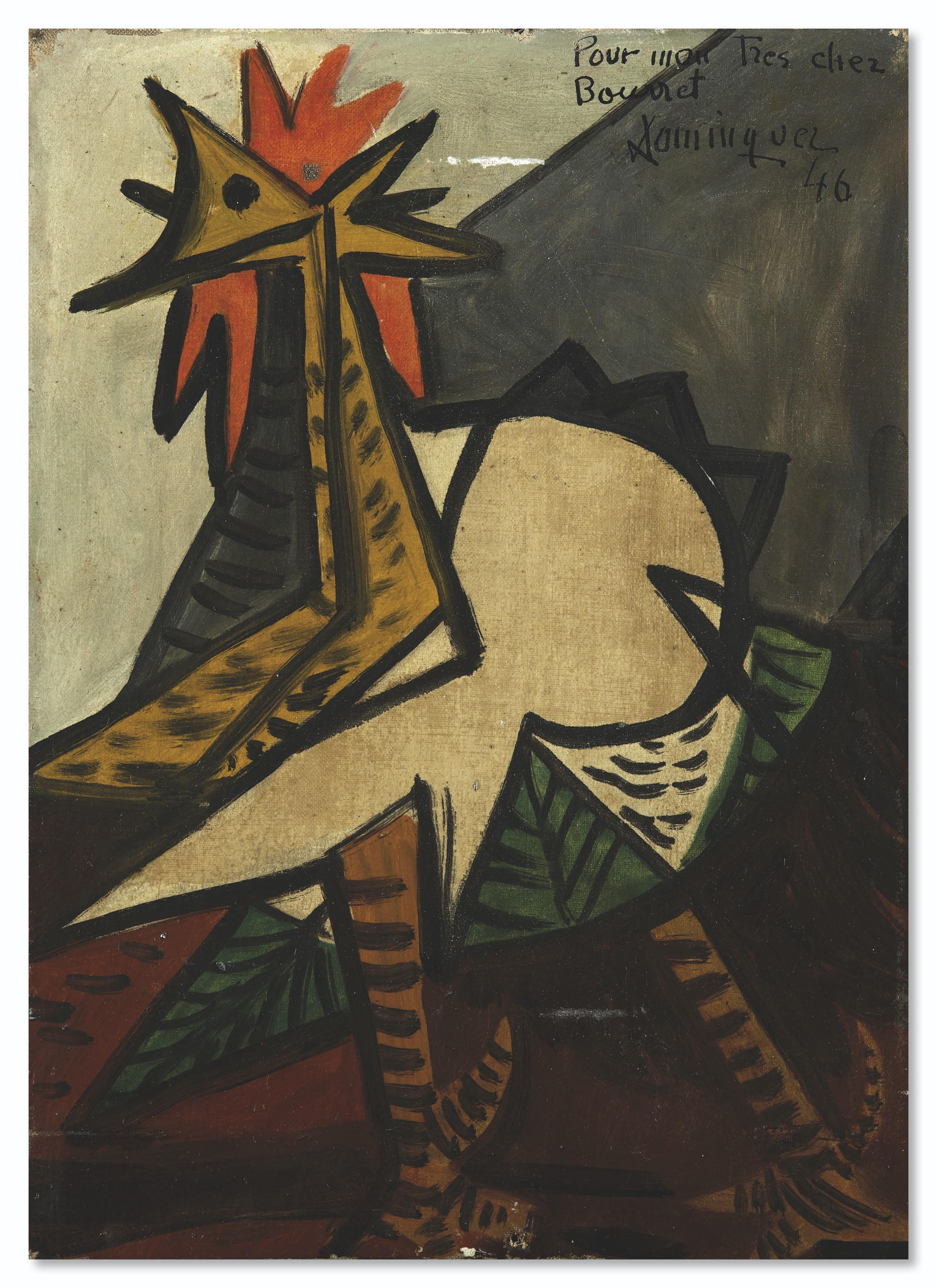 Óscar Domínguez - Le Coq