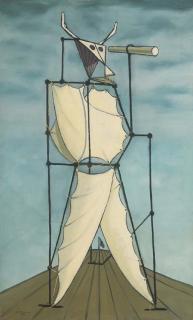 Óscar Domínguez - Le pirate