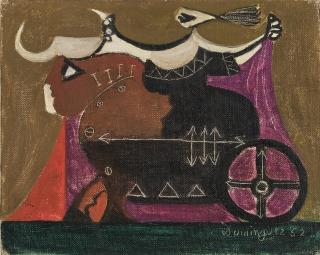 Óscar Domínguez - L\'Enlèvement d\'Europe