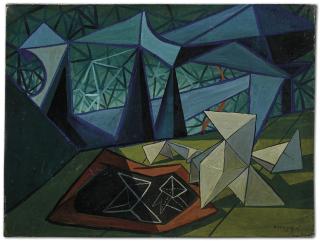 Óscar Domínguez - Les Cocottes en papier