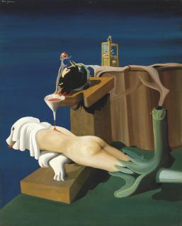 Óscar Domínguez - Machine à coudre électro-sexuelle