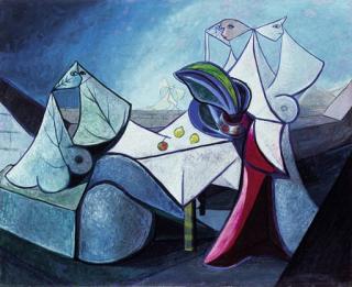 Óscar Domínguez - Mujeres, 1942