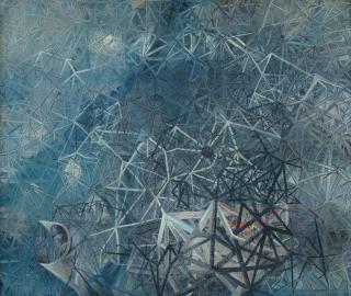 Oscar Dominguez - Paisaje de Redes