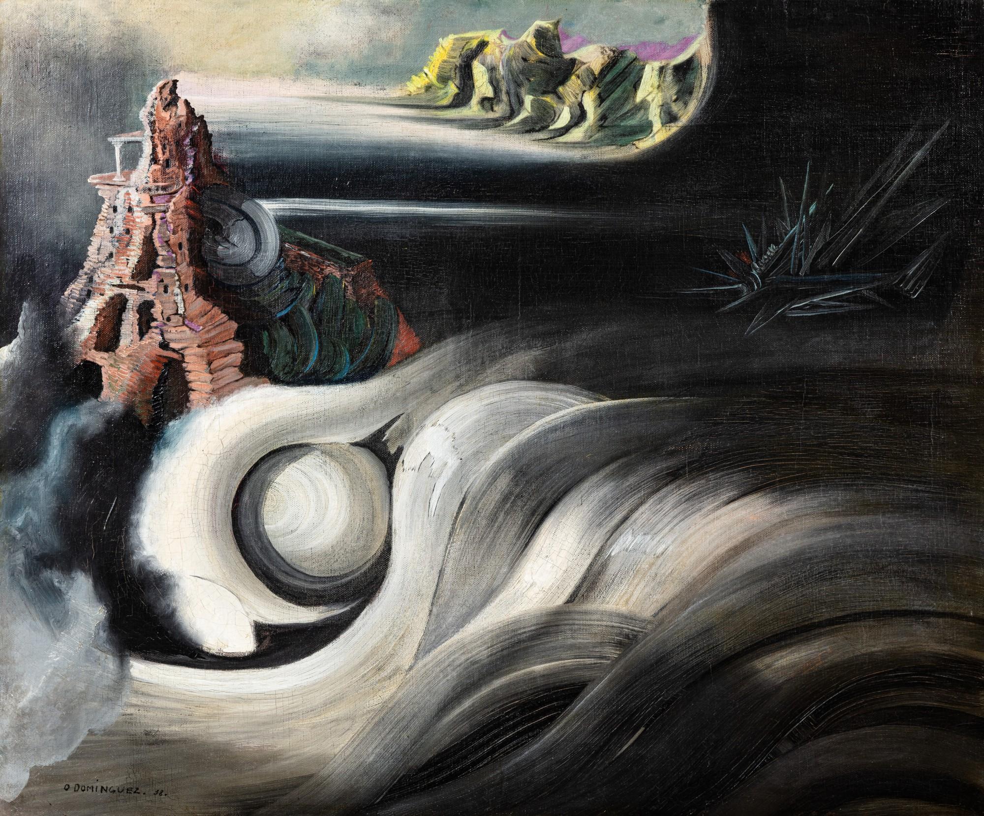 Oscar Domínguez - Paysage cosmique