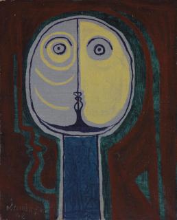 Oscar Dominguez - Portrait De Femme