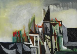 Oscar Dominguez - Sans Titre (La Ville)