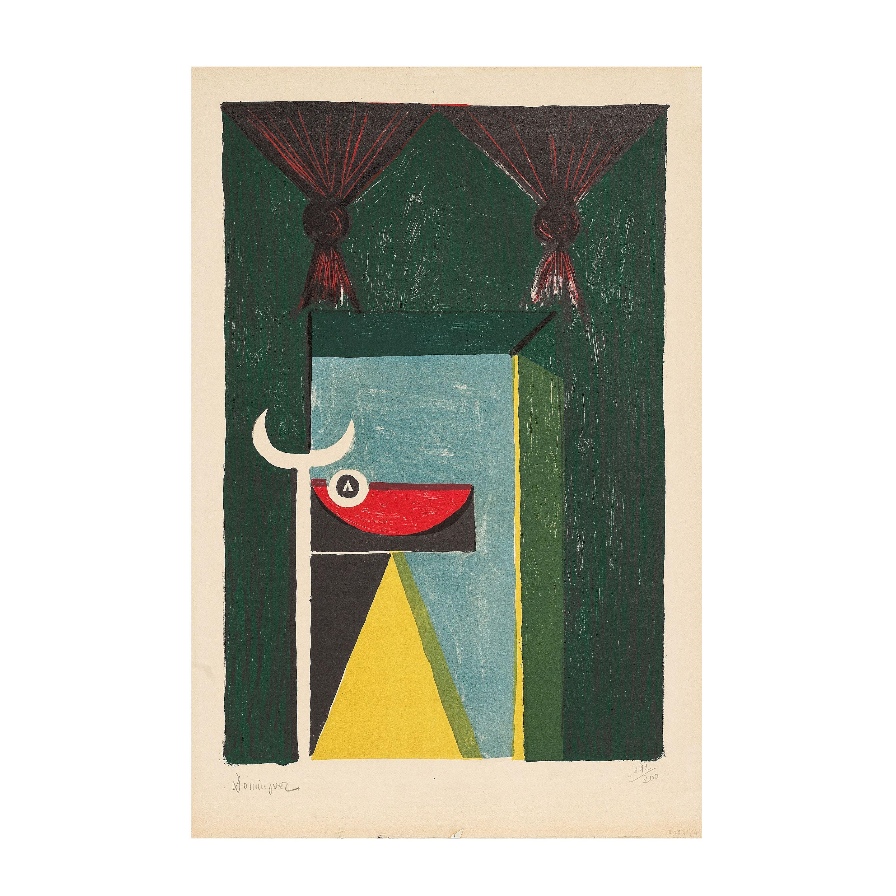 Óscar Domínguez - Tauromachie, circa 1950