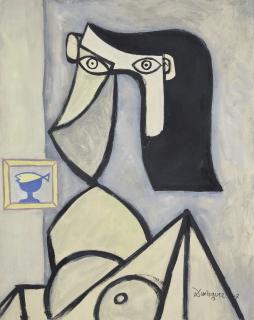 Óscar Domínguez - Tête de femme (Maud Bonneaud)