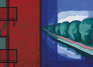 Oscar Florianus Bluemner - Contrasts (Two Spaces)