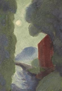 Oscar Florianus Bluemner - Moonlight