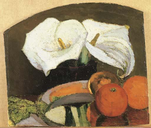 Oscar Ghiglia - Calle e arance, 1924