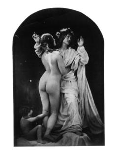 Oscar Gustave Rejlander - Allegorical study, 1850s