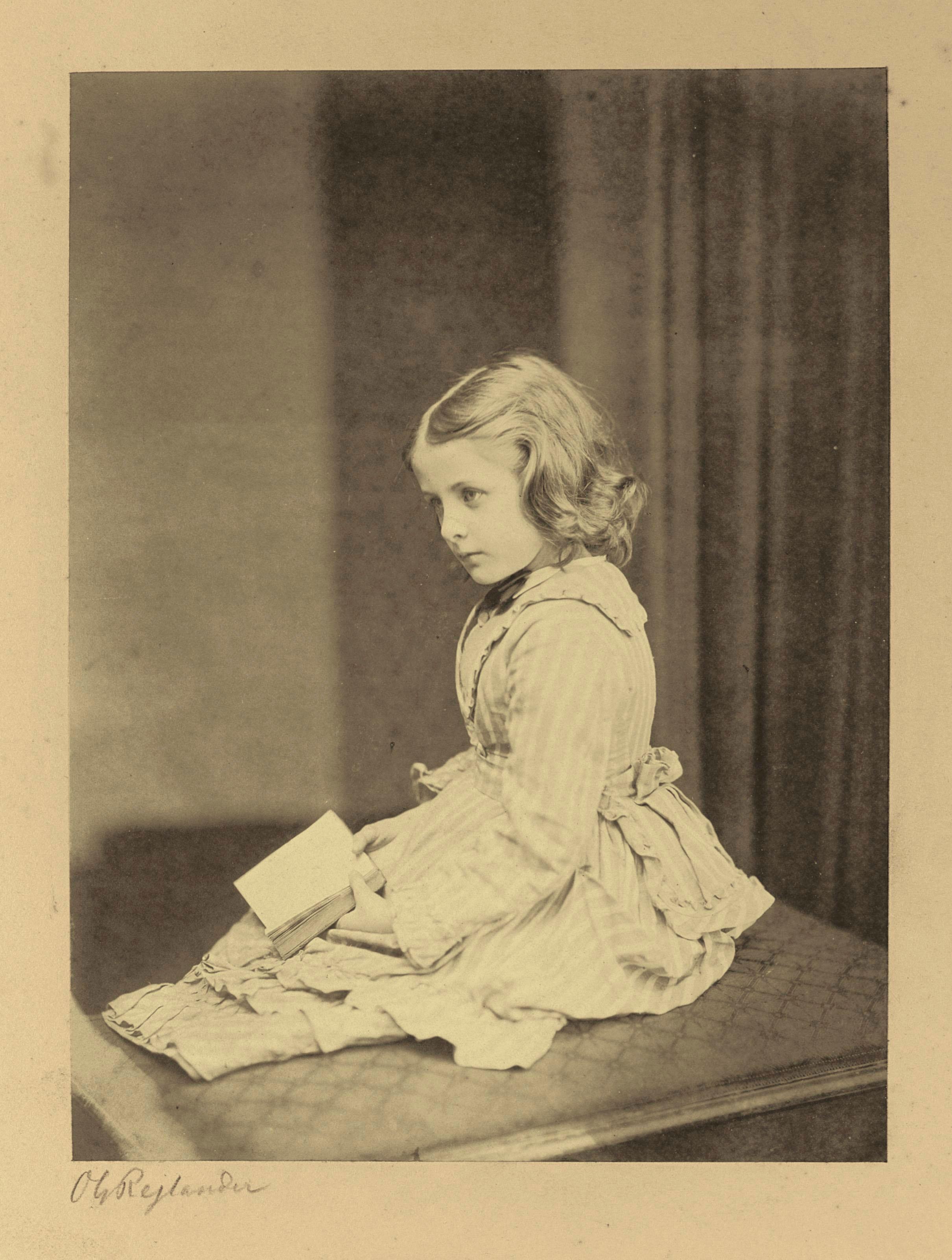 Oscar Gustave Rejlander - Poor Robin, c. 1860