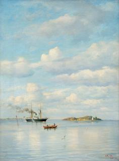 Oscar Kleineh - Calm Day At The Sea.