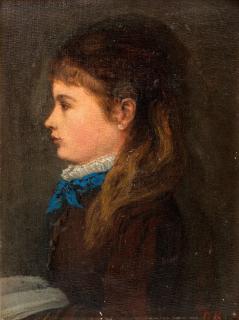 Oscar Kleineh - Portrait Of A Girl.