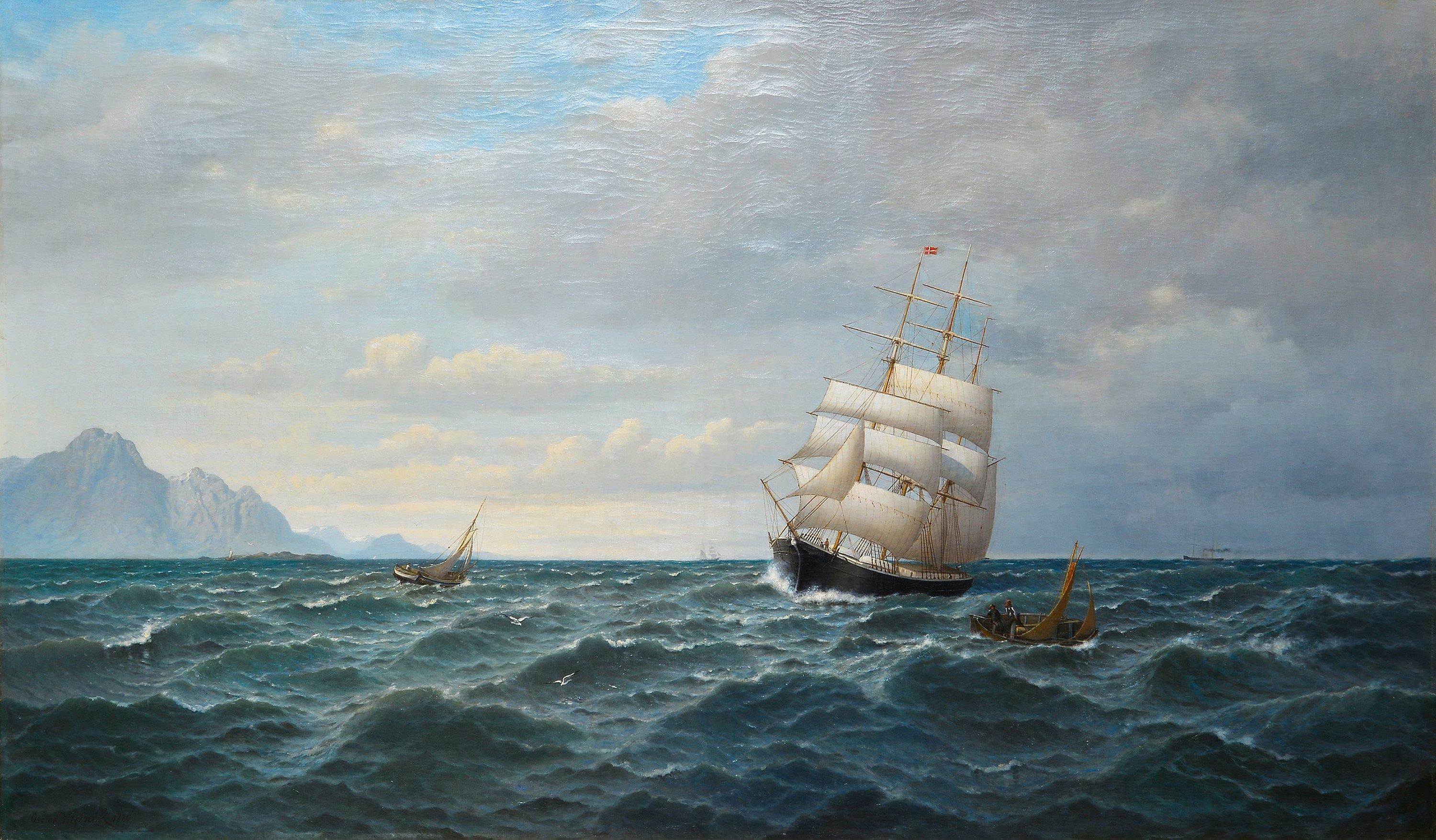 Oscar Kleineh - Sailing By The Coast.