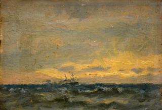 Oscar Kleineh - Sea Landscape.