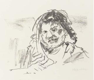 Oscar Kokoschka - Five plates, from Marrakesch (Wingler & Weltz 342, 347, 348, 350 and 353)