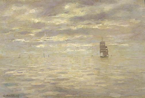 Oscar Mendlik - A seascape