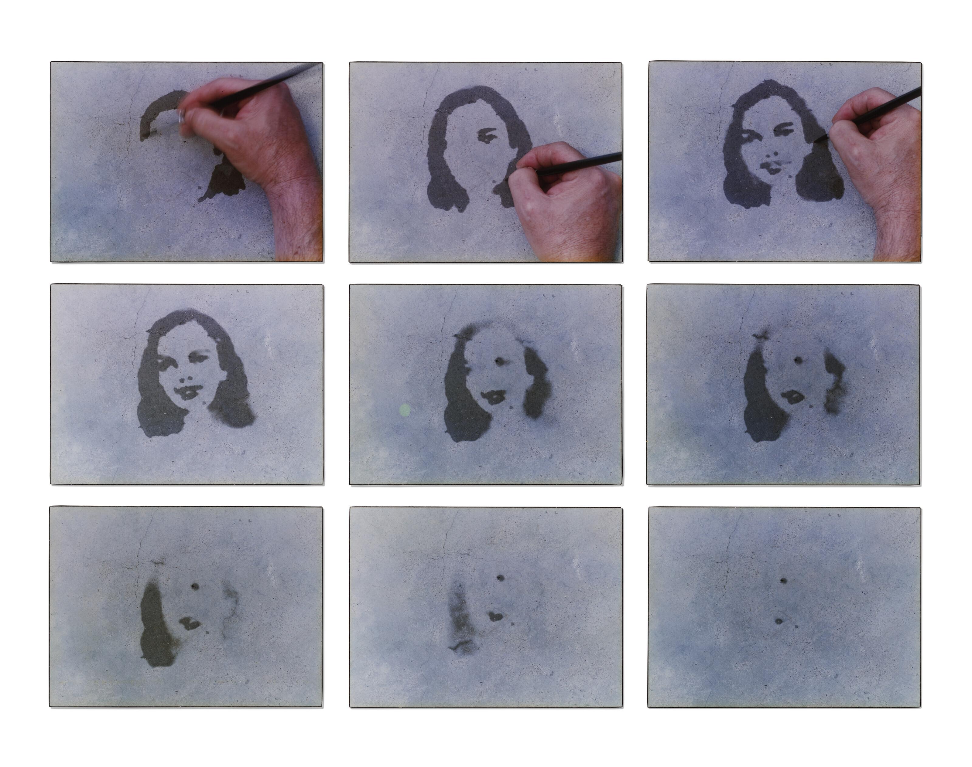 Oscar Muñoz - Proyecto para un Memorial IV