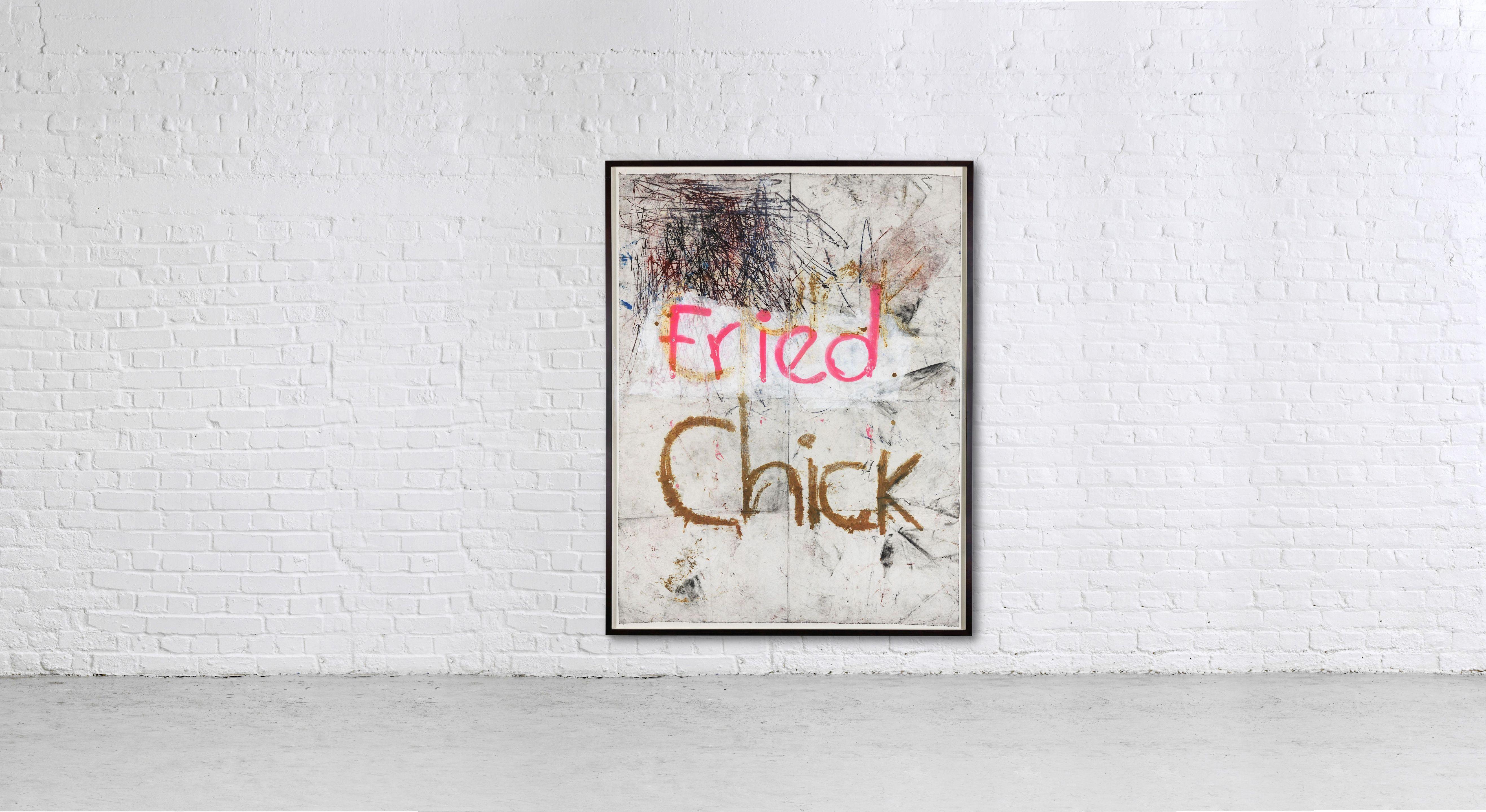 Oscar Murillo - Untitled (Fried Chick)