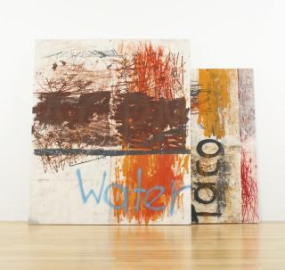 Oscar Murillo - Untitled (Stack)