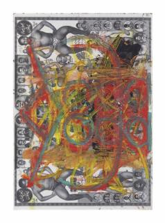 Oscar Murillo - Untitled (Yoga/Yoga)