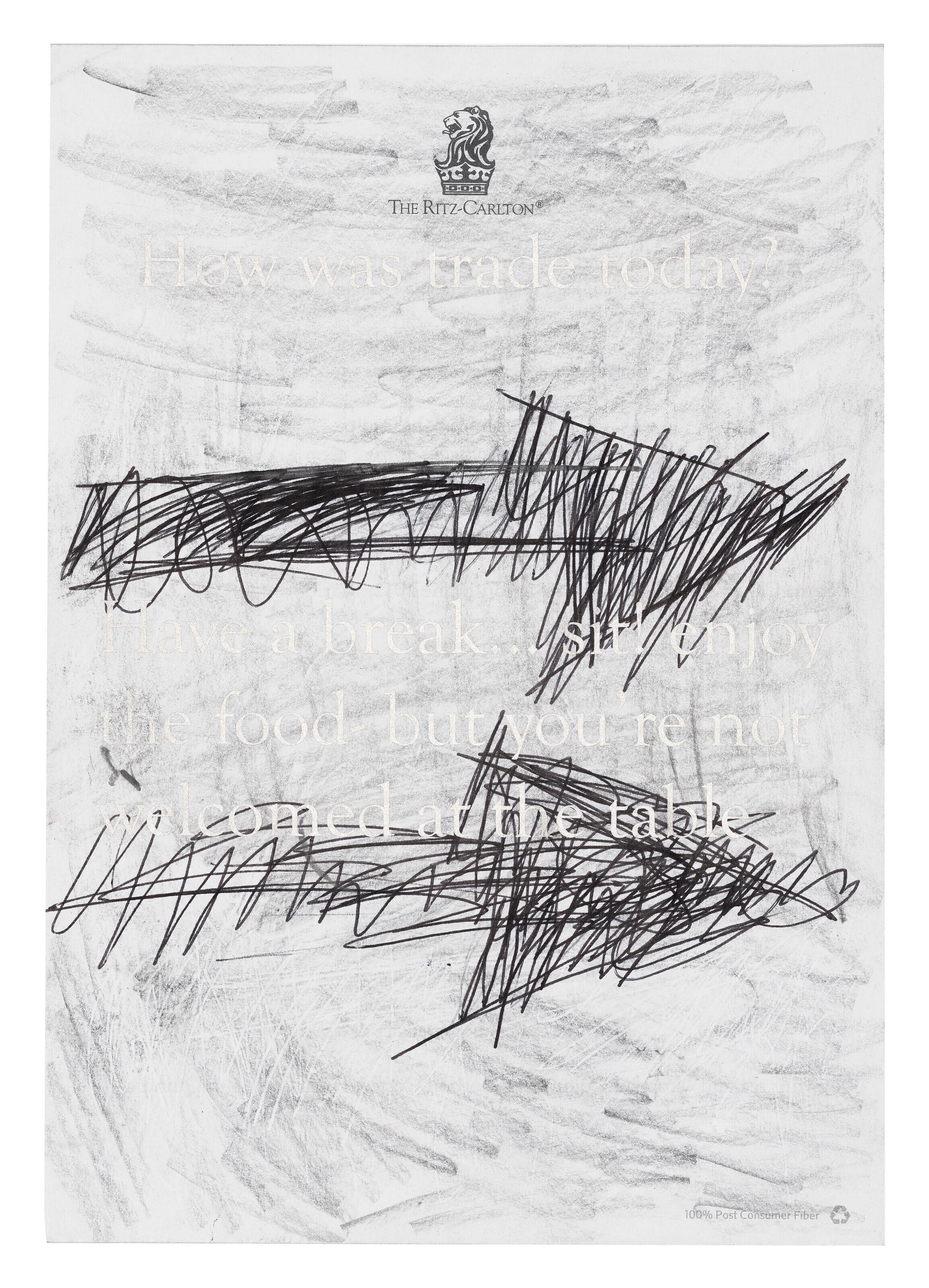 Oscar Murillo - Untitled