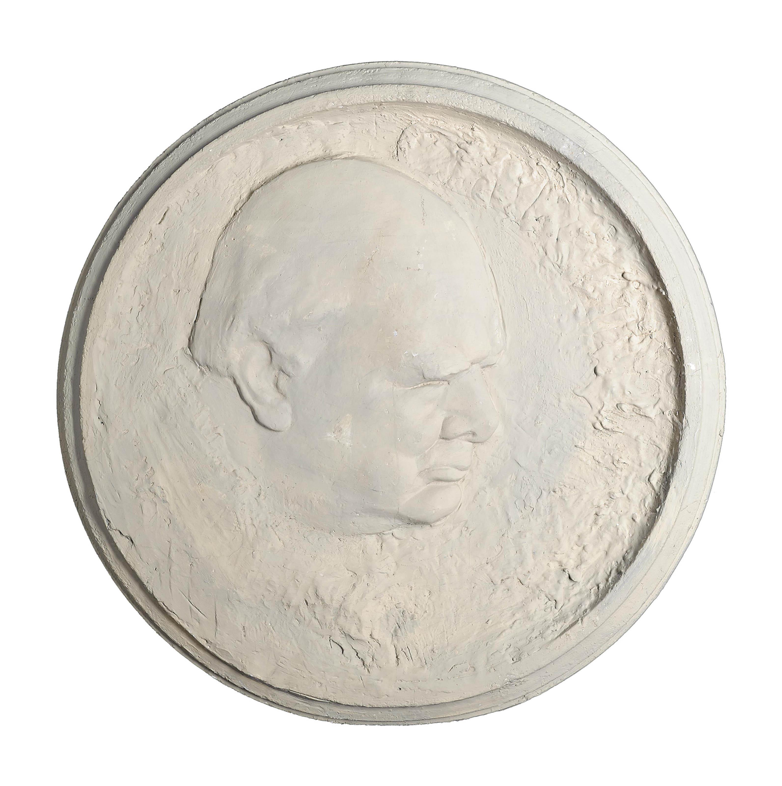 Oscar Nemon - Profile of Sir Winston Churchill