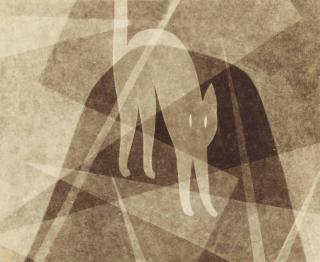 Oscar Nerlinger - Katze, 1925