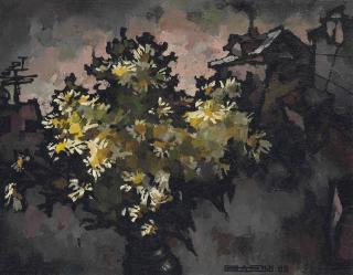 Oscar Rabin - Bouquet of daisies