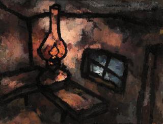 Oscar Rabin - Red lamp