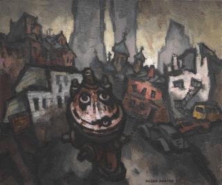 Oscar Rabin - Water hydrant in New York