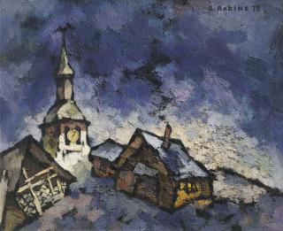Oscar Rabin - White church