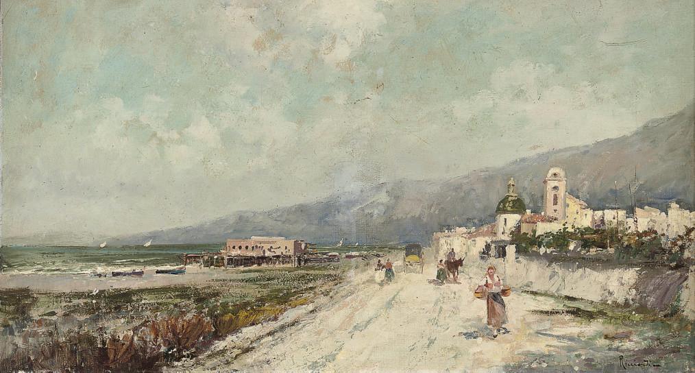 Oscar Ricciardi - A busy coastal road