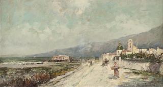 Oscar Ricciardi - A busy coastal road