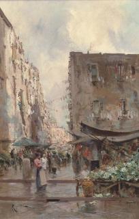 Oscar Ricciardi - A Neapolitan market