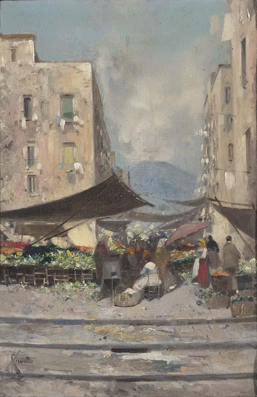 Oscar Ricciardi - Mercatino A Napoli