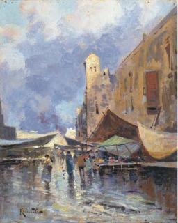 Oscar Ricciardi - Mercatino A Napoli