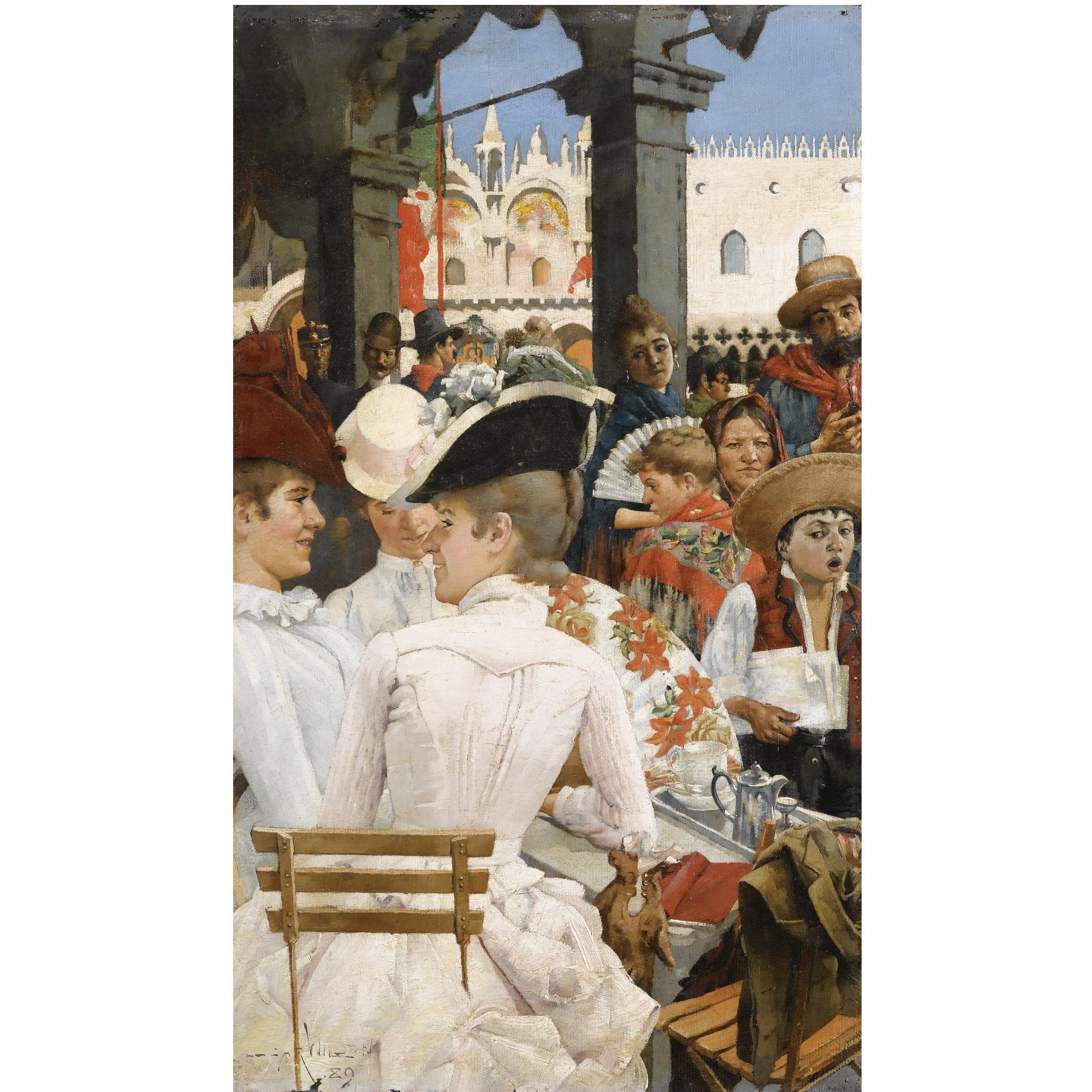 Oscar Wilson - The Cafe, St. Mark\'S Square, Venice