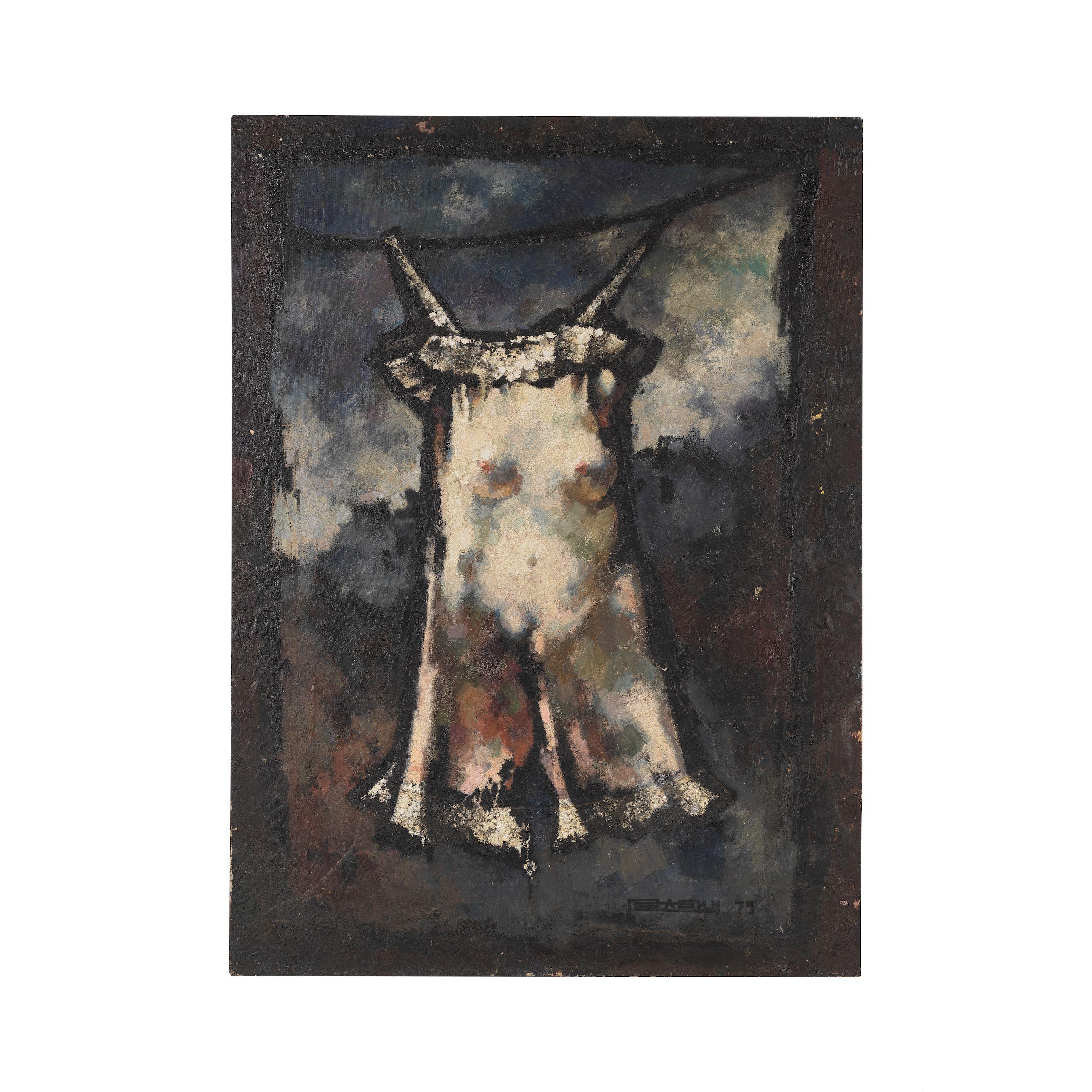 Oscar Yakovlevich Rabin - \'Chemise de nuit n°8\'/ \'Nightshirt No.8\'