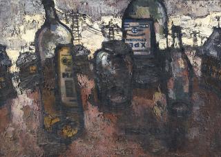 Oscar Yakovlevich Rabin - Small Bottles